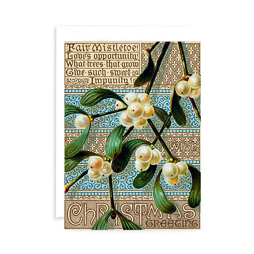 Fair Mistletoe! Christmas cards (pack of 8)